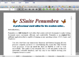 SSuite Penumbra Editor screenshot