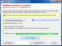 Zimbra Converter screenshot