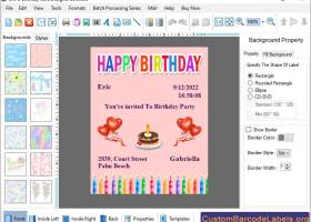 Custom Birthday Cards Creator screenshot