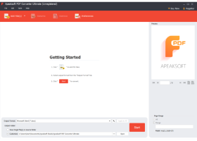 Apeaksoft PDF Converter Ultimate screenshot