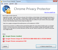 Chrome Privacy Protector screenshot