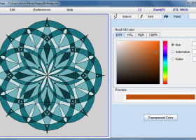 BezierDraw screenshot