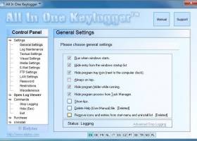 Keylogger Spy Software screenshot