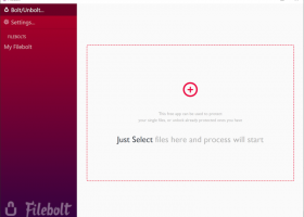 Filebolt screenshot