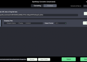 SpotiKeep Spotify Music Converter screenshot