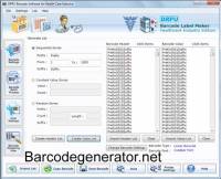 Medicine Barcode Labels Generator screenshot