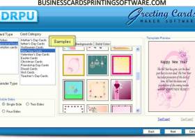 Greeting Cards Designing Software screenshot