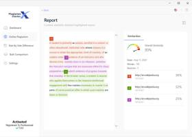 Plagiarism Checker X screenshot