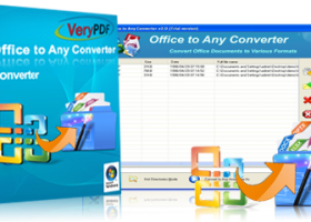 VeryPDF Office to Any Converter screenshot