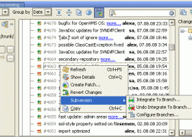 Subversion screenshot