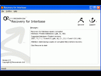 Recovery for Interbase screenshot
