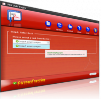 PDF Add Pages screenshot