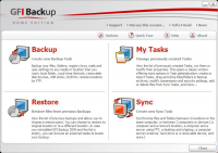 GFI Backup - Home Edition screenshot