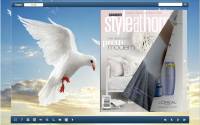 FlashBook Templates in Flying Bird Style screenshot