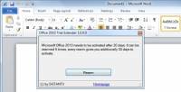 Office 2010 Trial Extender screenshot