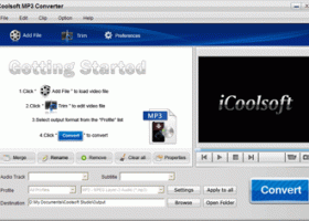 iCoolsoft MP3 Converter screenshot