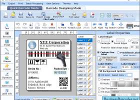Barcode Label Scanning Software screenshot