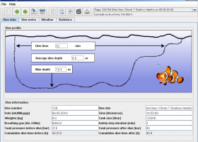 Dive Log Book screenshot