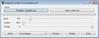 AnalogX Vocoder screenshot