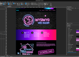 WYSIWYG Web Builder screenshot