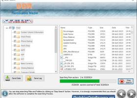 Removable Media Data Recovery Software screenshot