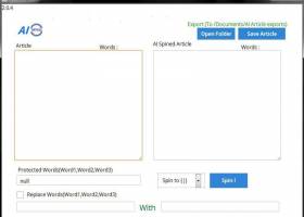 AI Article Spinner screenshot