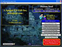 Dustan Soul Adventures CD/DVD Creator screenshot