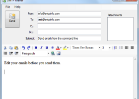 SMTP Mailer PRO screenshot