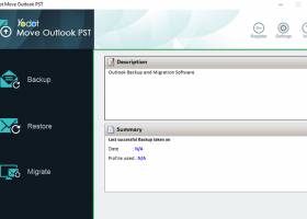 Yodot Move Outlook PST Software screenshot