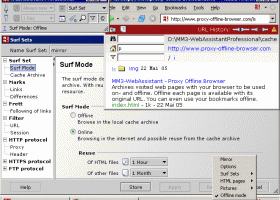 MM3-WebAssistant - Proxy Offline Browser - Pro screenshot