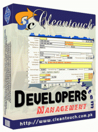 Cleantouch Developers Management System screenshot