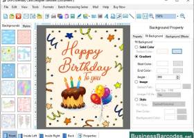 Printable Birthday Card Tool screenshot