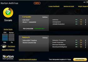 Norton AntiVirus 2010 screenshot