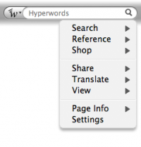 Hyperwords screenshot