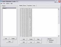 Quick Slideshow Creator screenshot