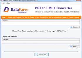 DataVare PST to EMLX Converter Expert screenshot