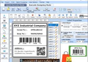Printed Inventory Barcode screenshot