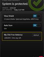 Chili Free Antivirus screenshot