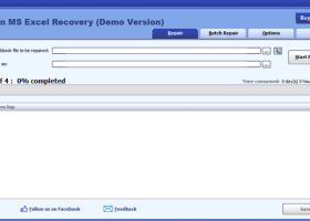 Softaken MS Excel Recovery screenshot