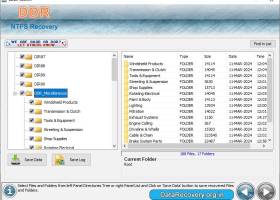 Data Recovery NTFS screenshot