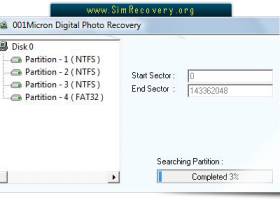 Photo Rescue Program screenshot