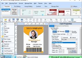 Colorful ID Card Maker Software screenshot