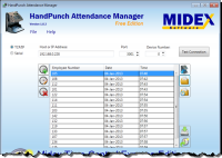 HandPunch Attendance Manager screenshot