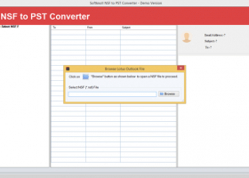 SoftKnoll NSF to PST Converter screenshot