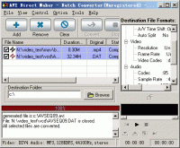 AVI Direct Maker screenshot