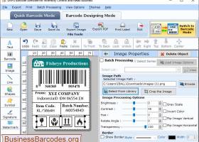 Inventory 2D Barcode Label screenshot