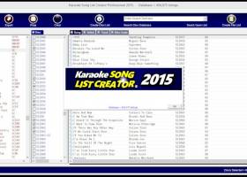 Karaoke Song List Creator screenshot