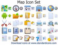 Map Icon Set screenshot