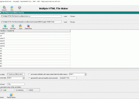 Multiple HTML File Maker screenshot