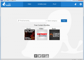 Vuze Leap BitTorrent Client screenshot